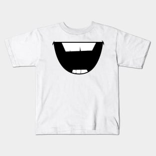 Funny Mouth Smile Happy Kids T-Shirt